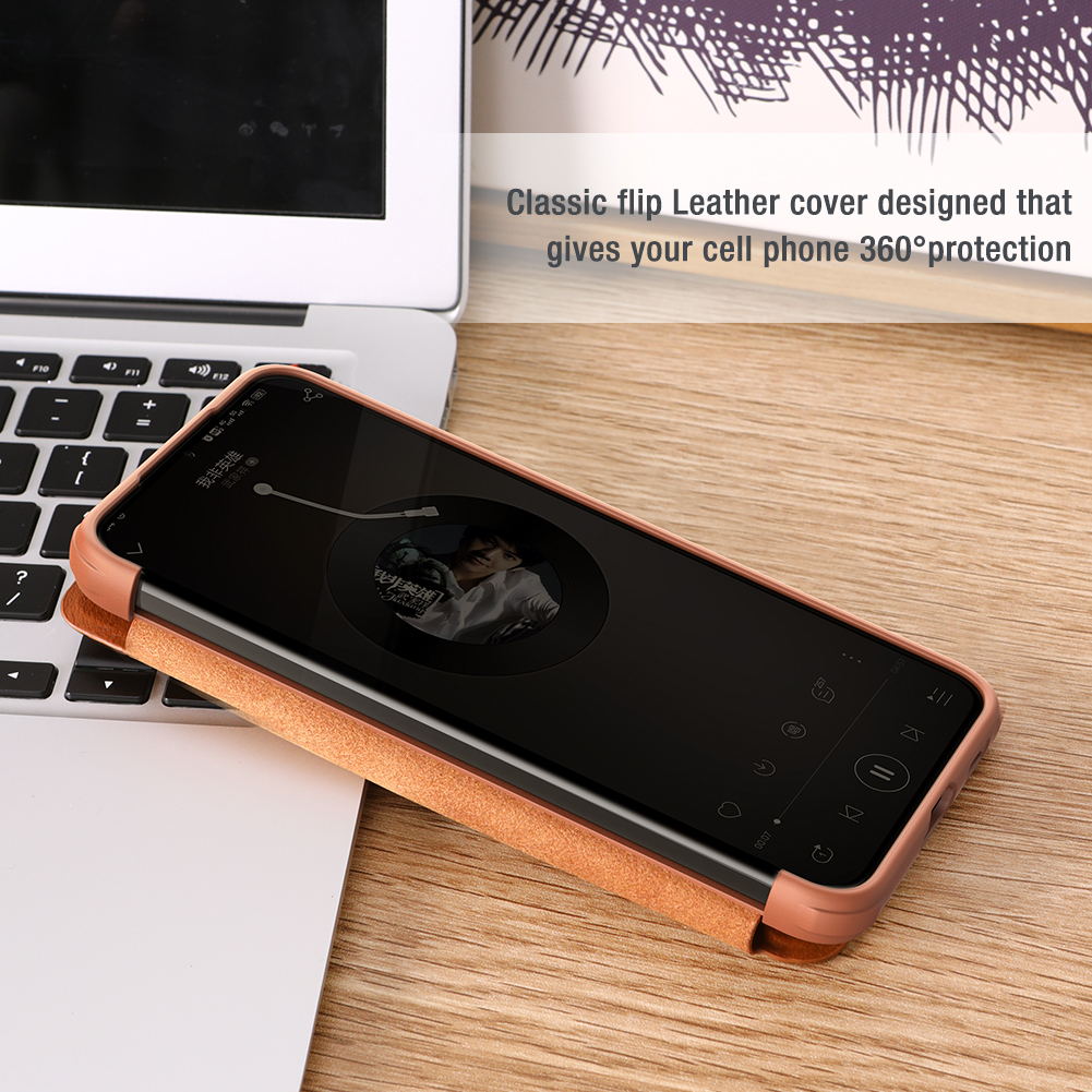 Bao Da Nillkin Qin chống sốc dành cho galaxy S22 Plus- Hàng Chính Hãng