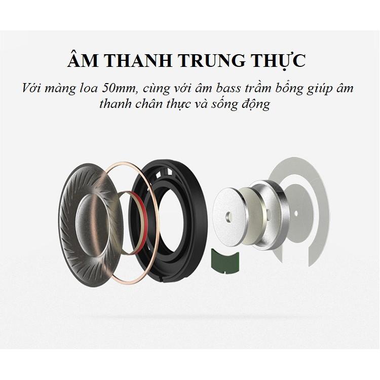 Tai Nghe Chụp Tai ️️ Tai Nghe Có Dây Âm Thanh Rõ Ràng - Tai Nghe Phong Cách KH-A102 Trẻ Trung Cá Tính