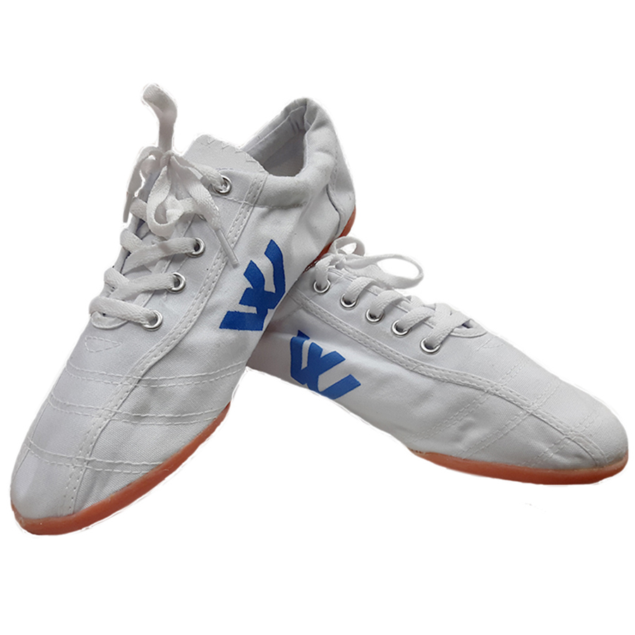 Giày đinh vải đá bóng nam Thượng Đình trắng  – Size 43