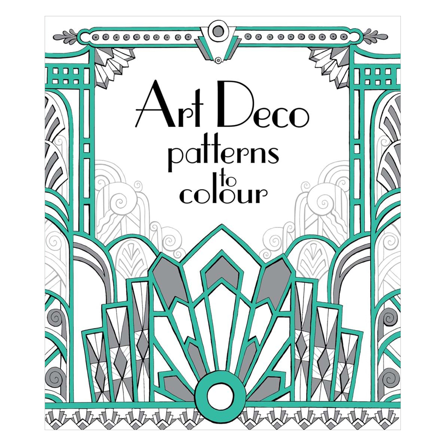 Usborne Art Deco Patterns to Colour