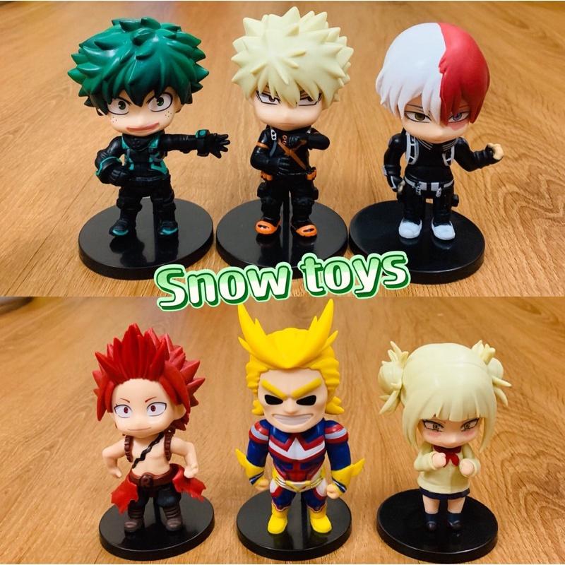 Mô hình My Hero Academia - Học viện siêu anh hùng Deku Midoriya Bakugo Todoroki Toga Himiko All Might Kirisima Eijiro