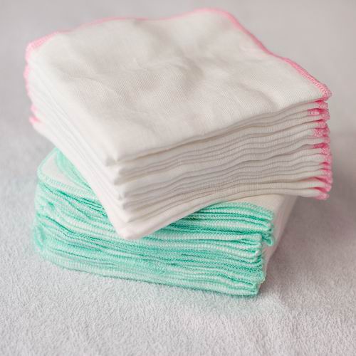 (23x25cm) Gói 10 Khăn Sữa HotGa 5 Lớp Thấm Hút Tốt Cho Bé