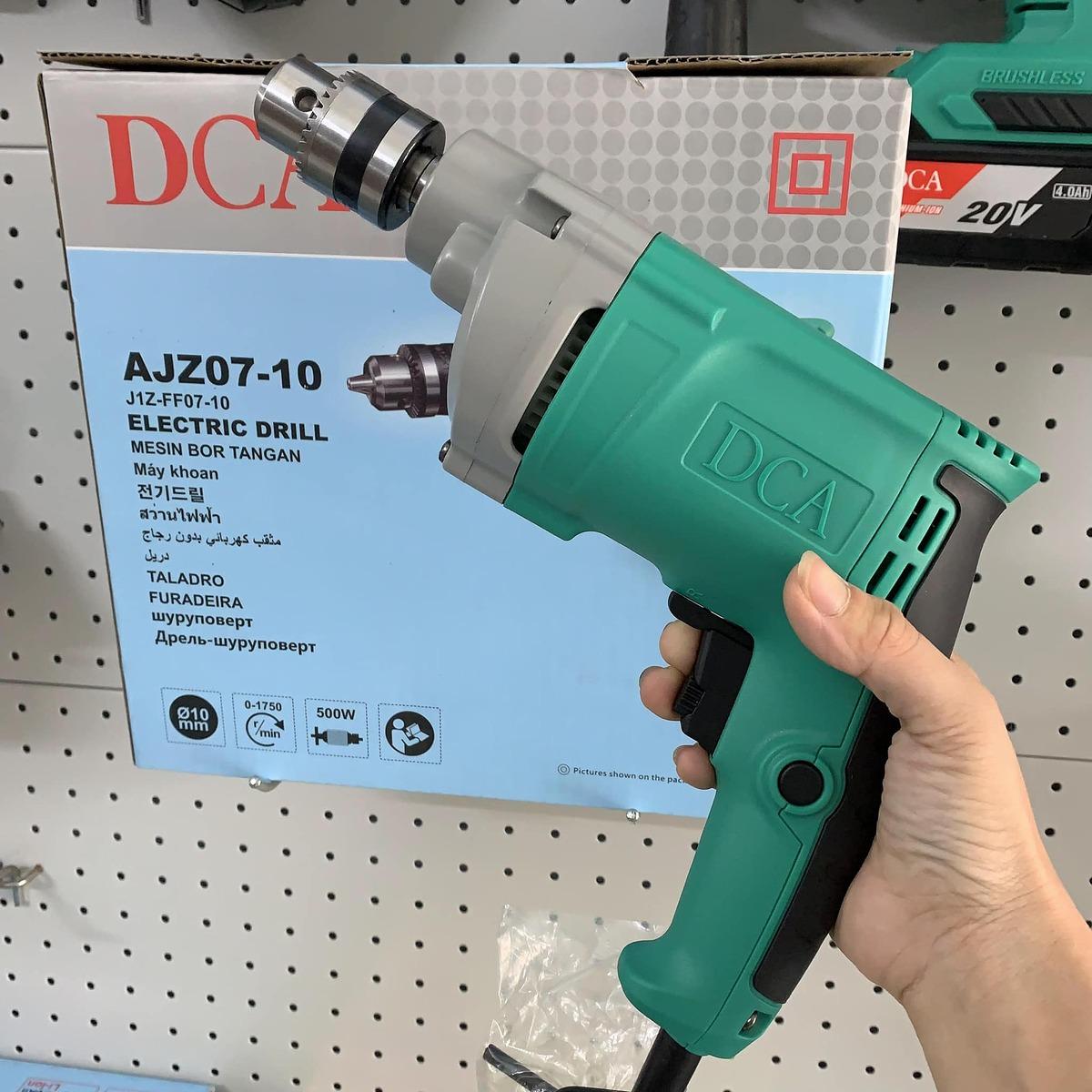 MÁY KHOAN ĐIỆN 500W DCA AJZ07-10 - HÀNG CHÍNH HÃNG