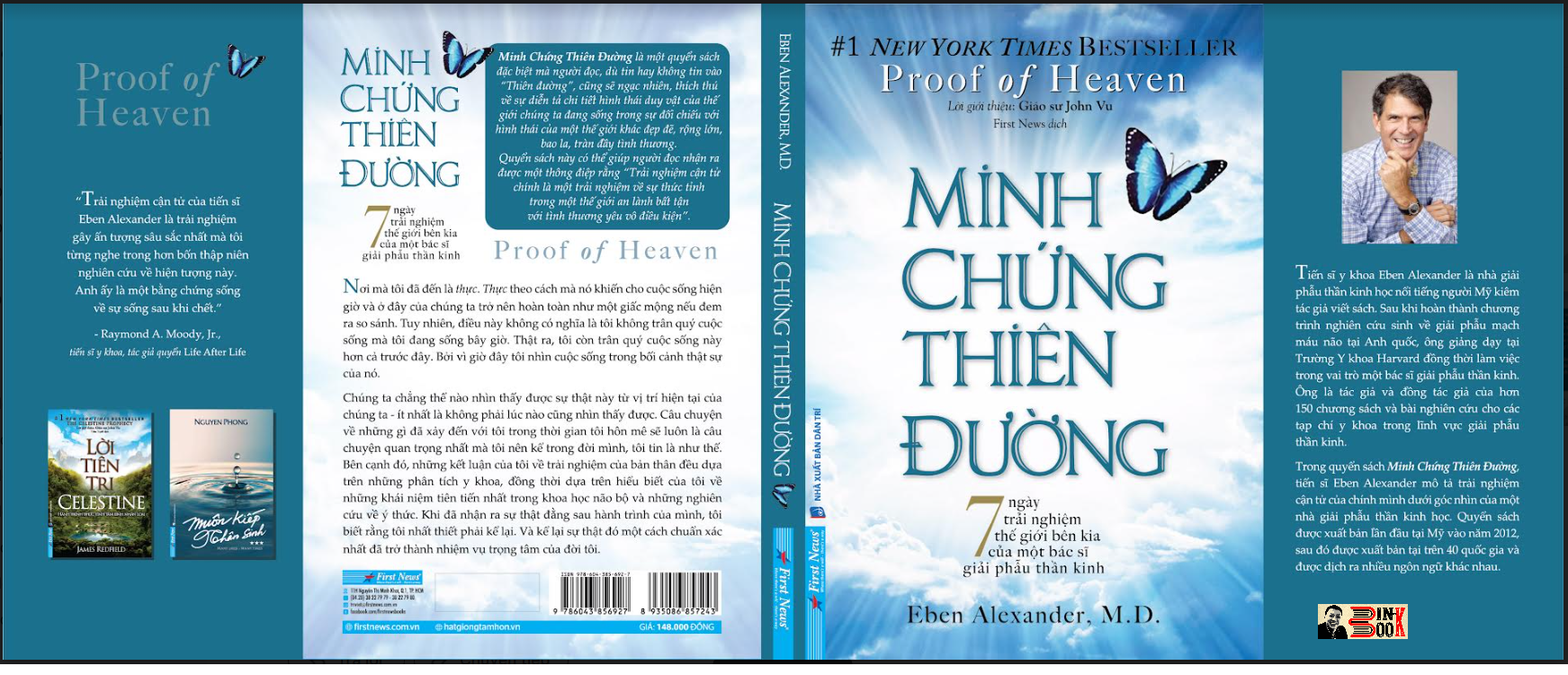 MINH CHỨNG THIÊN ĐƯỜNG – 7 ngày trải nghiệm thế giới bên kia của một bác sĩ giải phẫu thần kinh - Eben Alexander - First News – bìa mềm