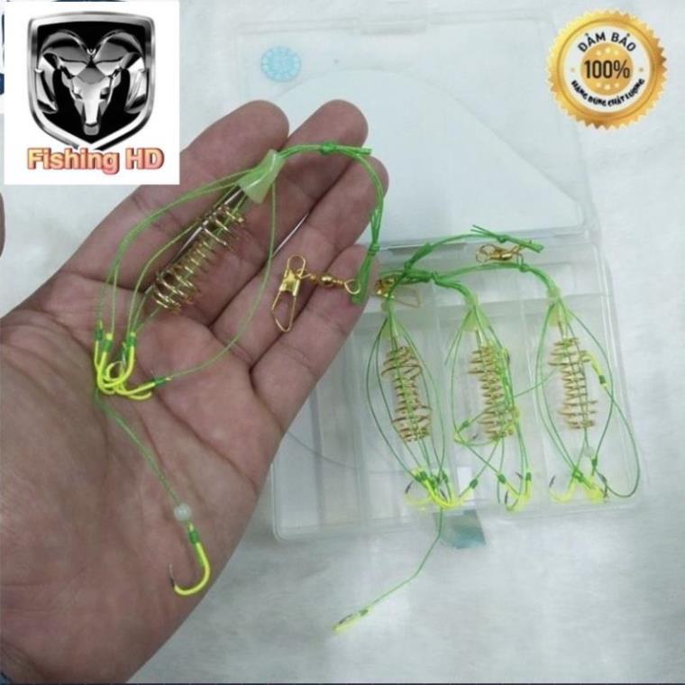 Lưỡi Câu Lăng Xê Xanh Lưỡi Câu Cá Siêu Bén Lưỡi Câu Chất Lượng Cao Lancer Câu Cá LC10 đồ câu FISHING_HD