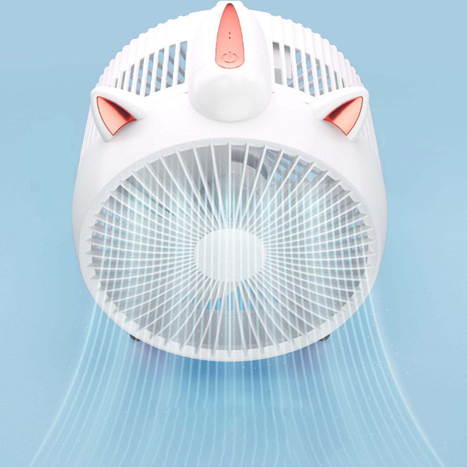 USB Desk Fan Strong Wind Small Silent Mini USB Fan for Outdoor Summer Travel