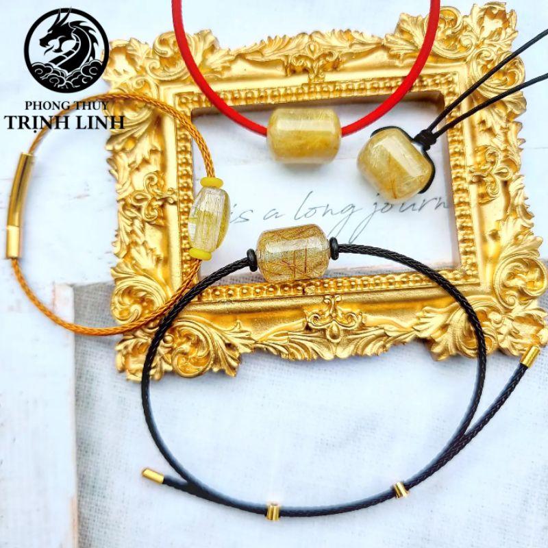 VÒNG TAY LU THỐNG TA T.Ó.C VÀNG TRÒN