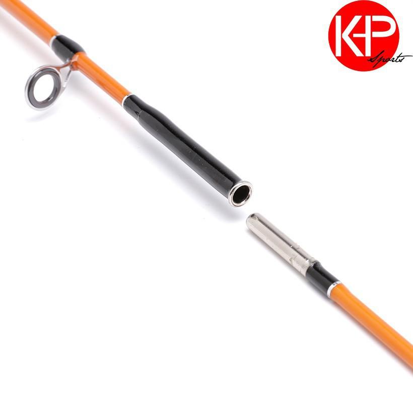 Bộ Cần Câu Lure Màu Cam 1M5 Dành Cho Người Mới Tập Câu Tặng Kèm Chuông KHP docaucagiangnam