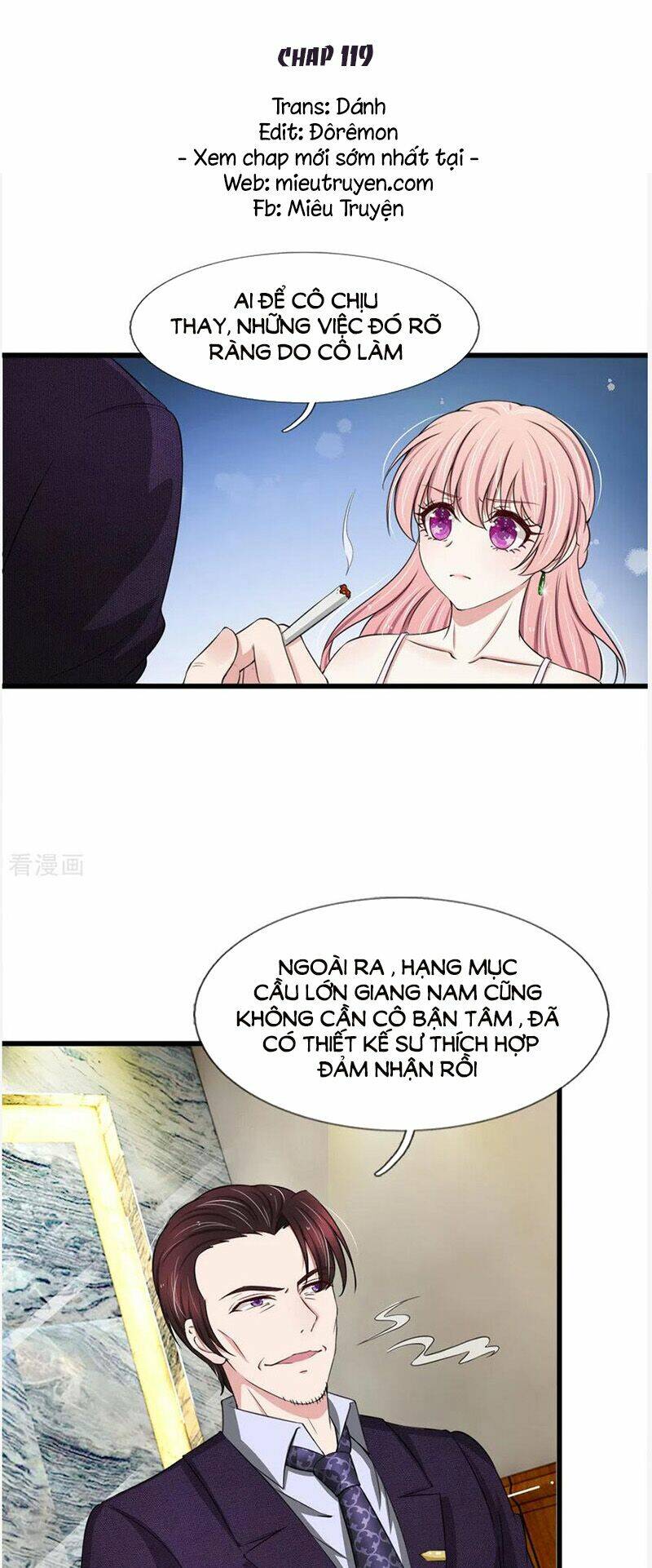 phúc hắc lão công buông em ra chapter 119 2