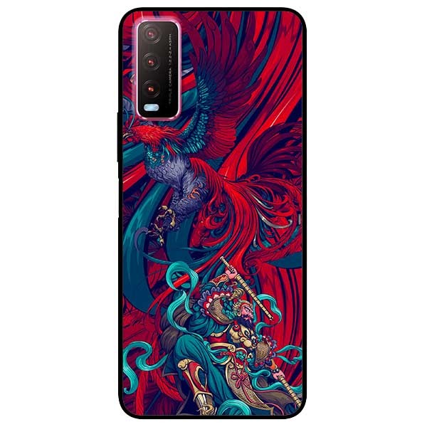 Ốp lưng dành cho Vivo Y20 - Y20s - Y12s mẫu Gà Đỏ