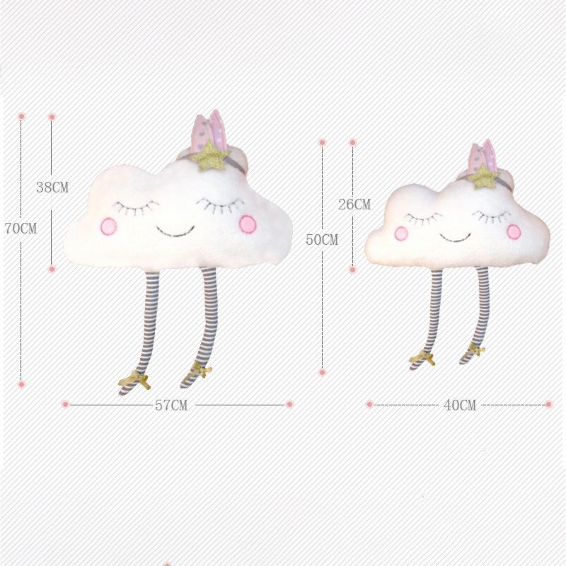 Đám Mây Sang Trọng Đồ Chơi Gối Trang Trí Cho Ghế Sofa Phòng Ngủ Búp Bê Nhồi Bông Đệm Trẻ Em Quà Tặng Giáng Sinh Tăng Cường Trang Trí Nhà