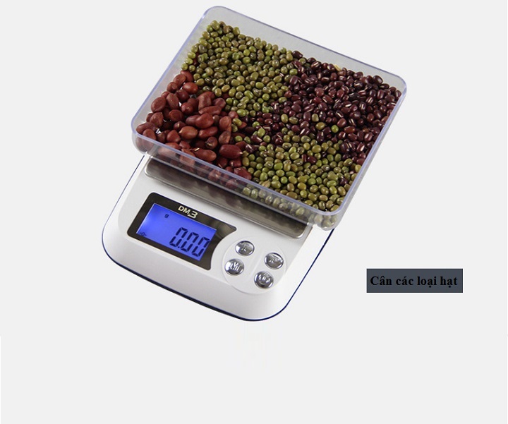 Cân tiểu ly điện tử nhà bếp 1kg,2kg,3kg DM.3