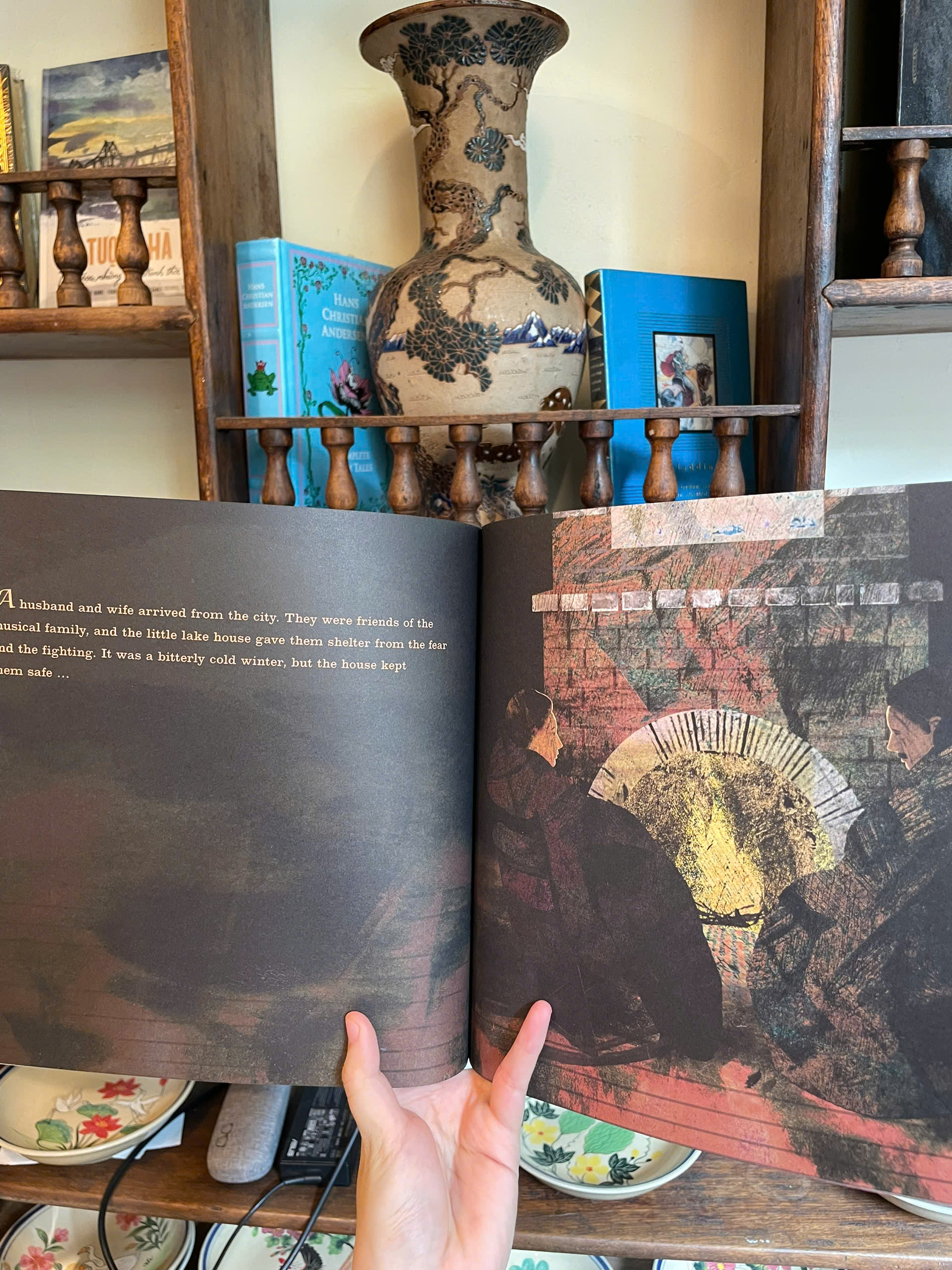 Sách - The House by the Lake by Thomas Harding - Children Picture Story book in English - Ngoại Văn