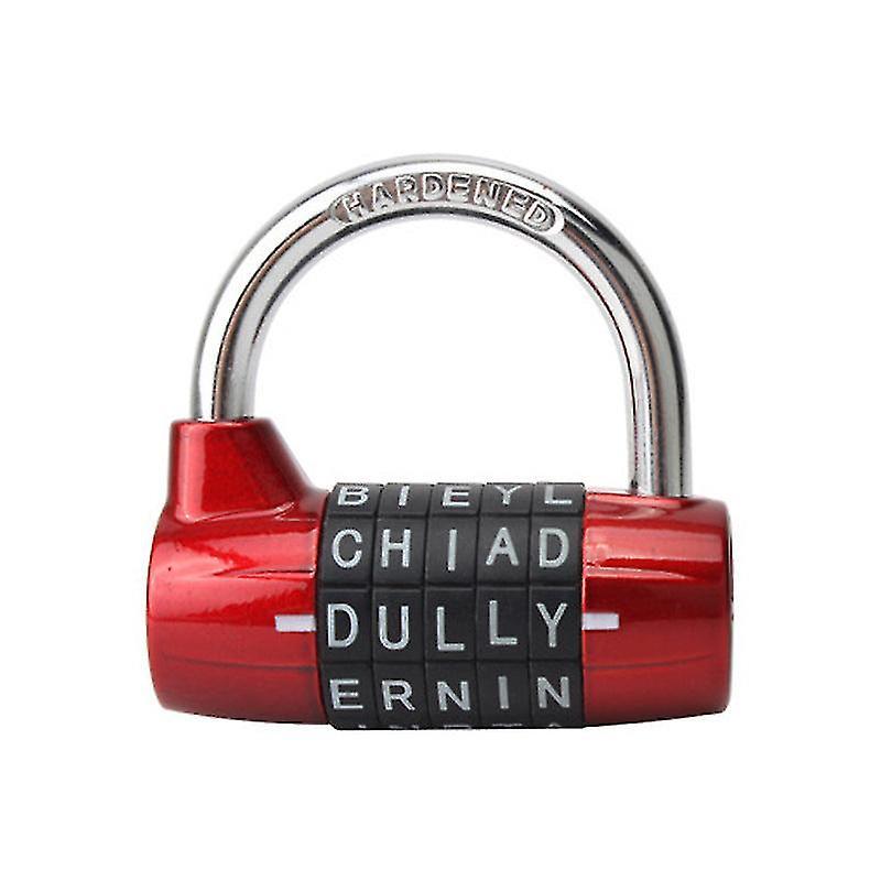 Mini English Olllock Bảng chữ cái Mật khẩu khóa thể thao Khóa tủ khóa tủ khóa mật khẩu Khóa mật khẩu