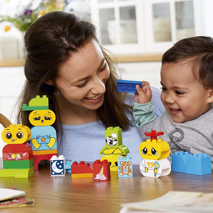 Bộ Lắp Ráp Bộ Cảm Xúc Đầu Tiên Của Bé LEGO DUPLO 10861