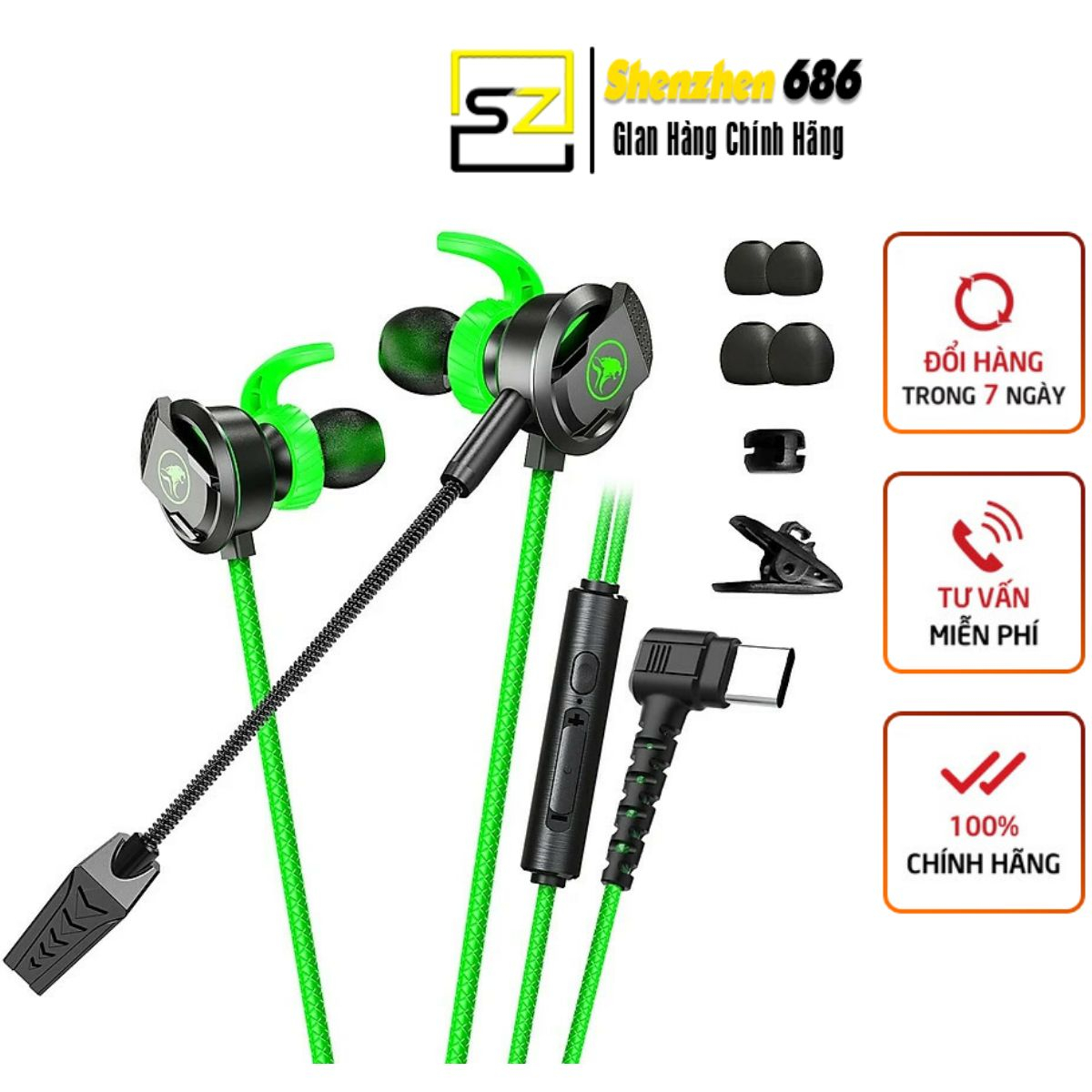 Tai Nghe Gaming RX3 Có Mic Rời Dùng Cho Điện Thoại, Laptop, PC Hỗ Trợ Chơi Game PUBG COD FF TỐC CHIẾN