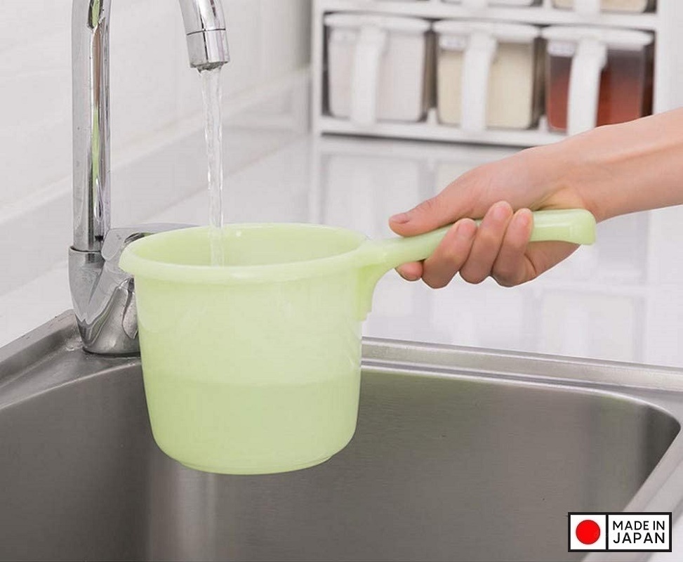 Set 02 gáo nhựa múc nước Inomata 1300ml - Nội địa Nhật Bản