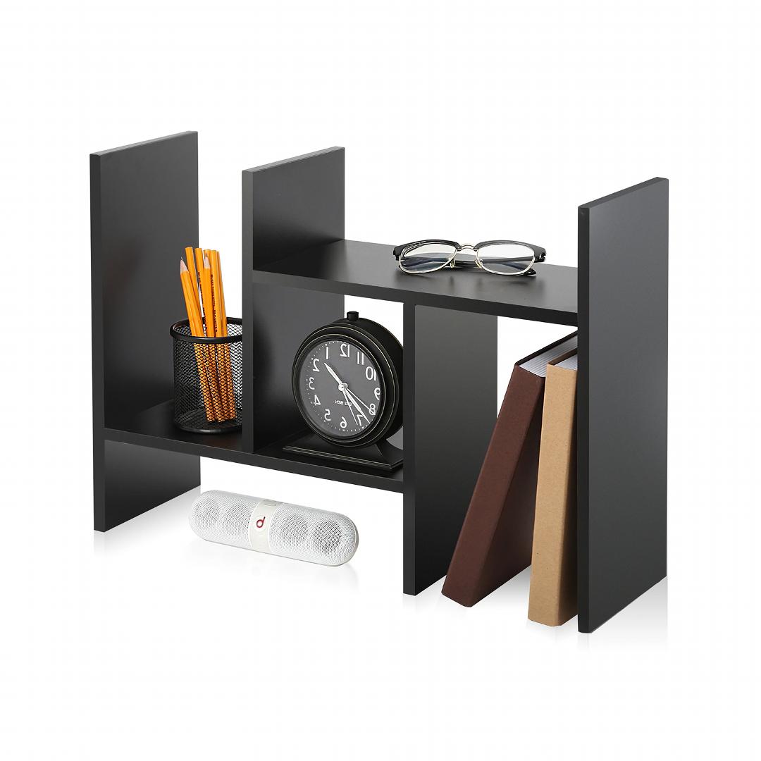 Kệ để bàn gỗ hiện đại SMLIFE Angie | Gỗ MDF dày 17mm chống ẩm | D40-65xR17xC40cm