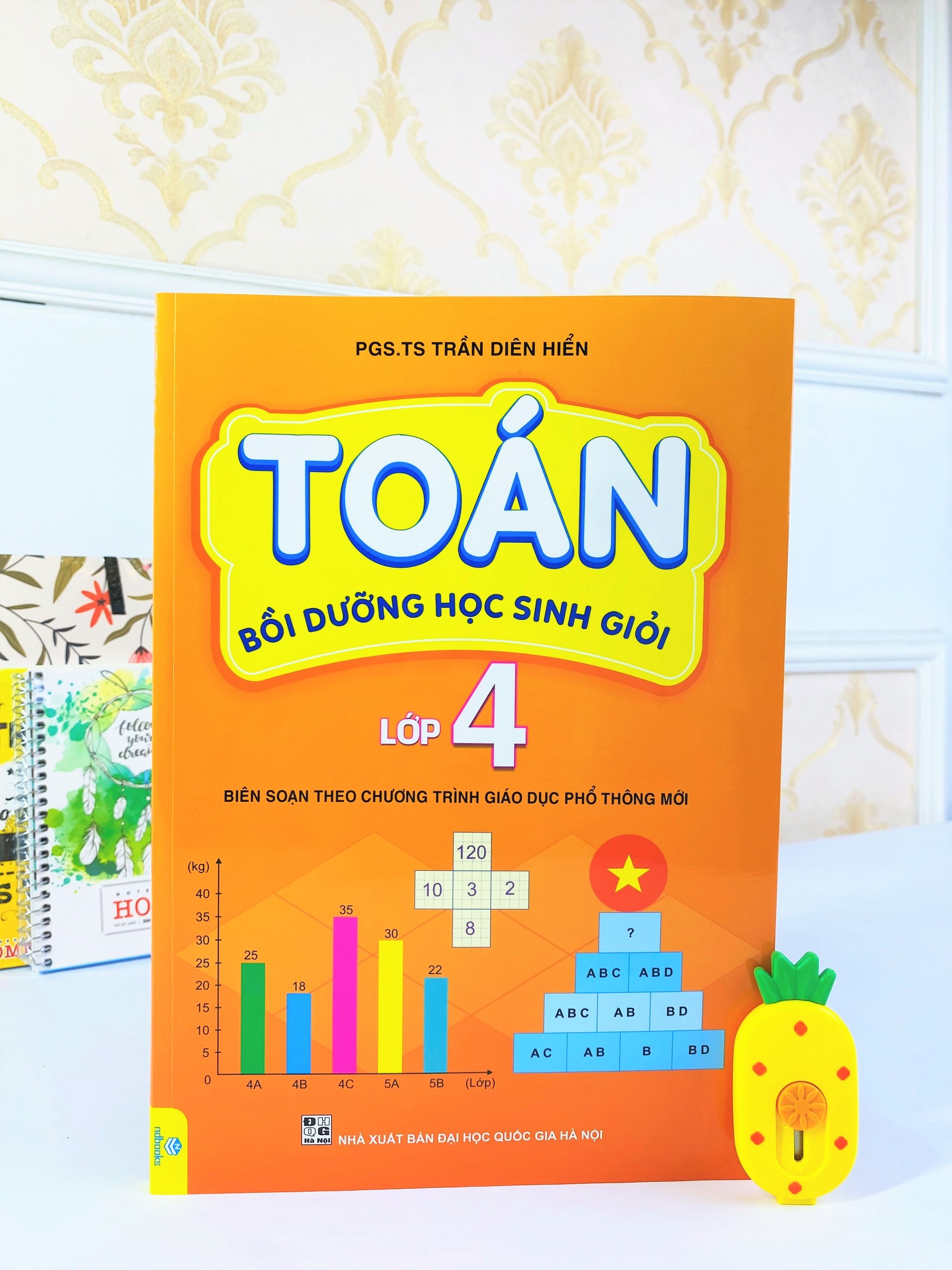 Sách - Toán Bồi Dưỡng Học Sinh Giỏi Lớp 4 - Biên soạn theo chương trình GDPT mới - ndbooks