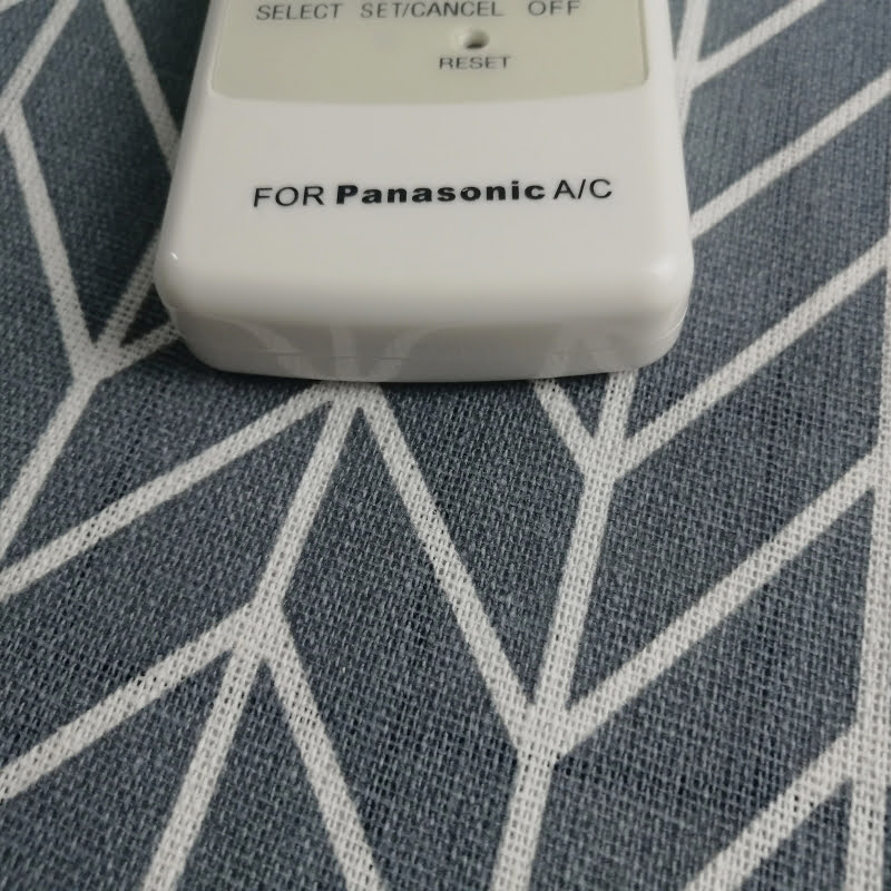 Điều Khiển Điều Hòa Panasonic Nút Tròn 2 Chiều-Remote Máy Lạnh Panasonic