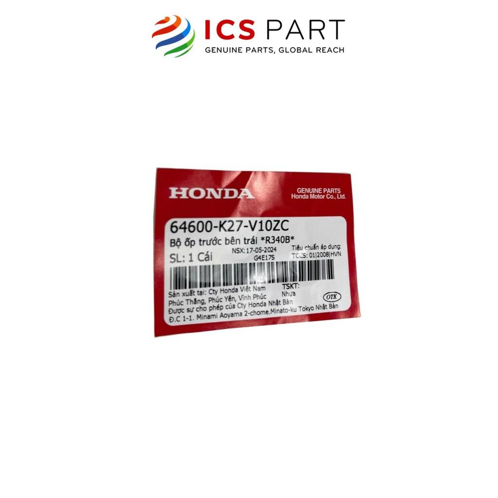 Cánh Yếm Ngoài Trái HONDA Air Blade 125 Đỏ Tươi R340B (64600K27V10ZC)