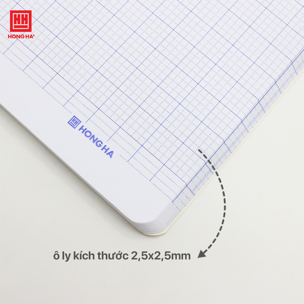 Vở 4 ô ly 120 trang Hồng Hà School Trạng Nguyên định lượng 70gsm - 0601
