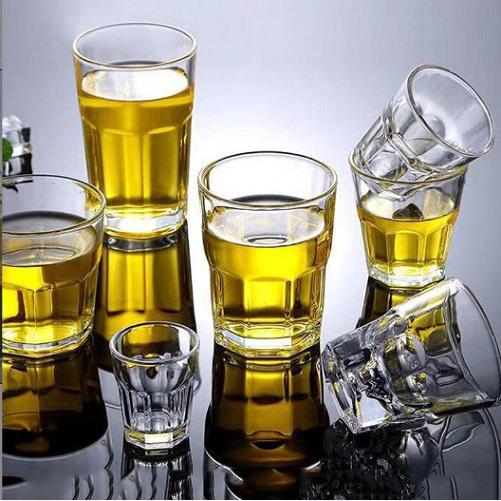 Set 6 Ly Trà đá sọc Khía 306ml