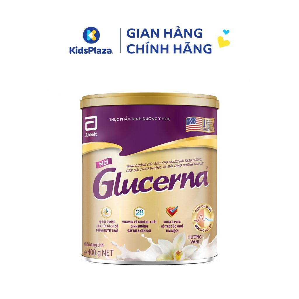 Sữa bột Glucerna hương Vani 400g/850g cho người mắc bệnh đái tháo đường