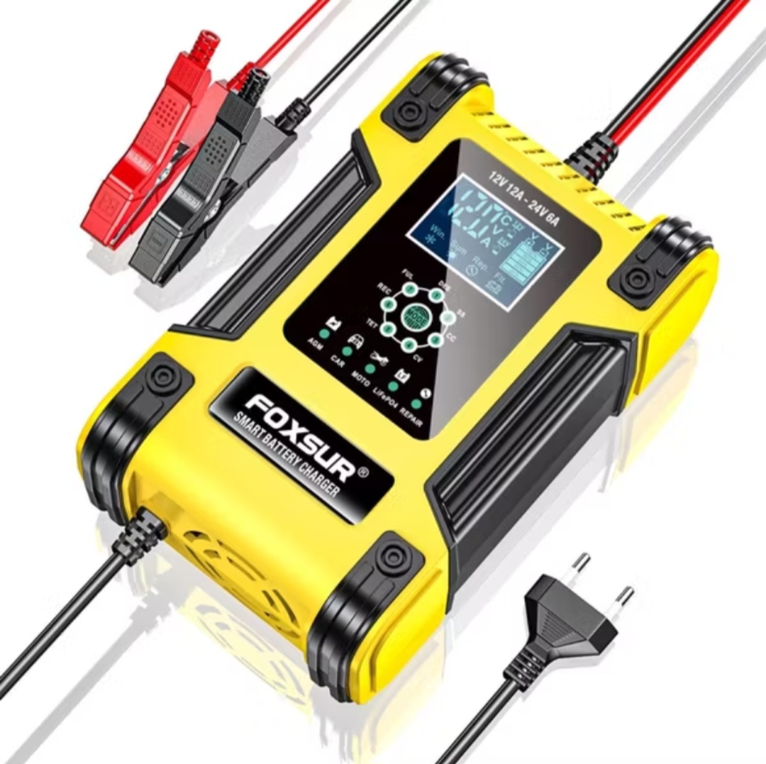 SẠC BÌNH ẮC QUY PIN SẠC ĐIỆN TỬ CÓ NHIỀU CHỨC NĂNG SẠC CAO CẤP