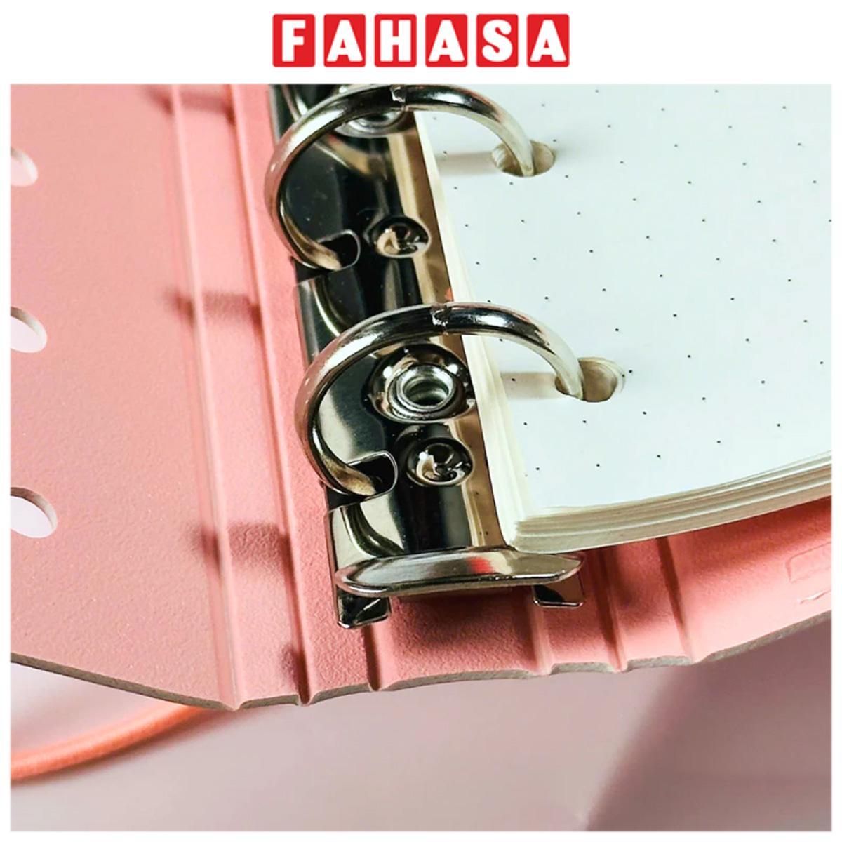 Sổ Còng Mini 80 Trang Kèm Charm Tone Patel - Sworld ST6195-PE - Purple