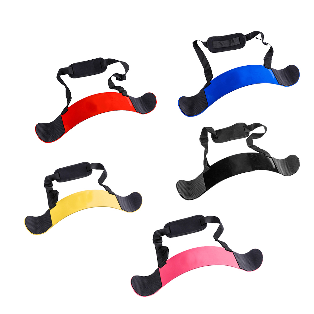 Dụng Cụ Hỗ Trợ Tập Tay Trước Arm Blaster Kết cấu thép với dây đeo vai nylon được gia cố