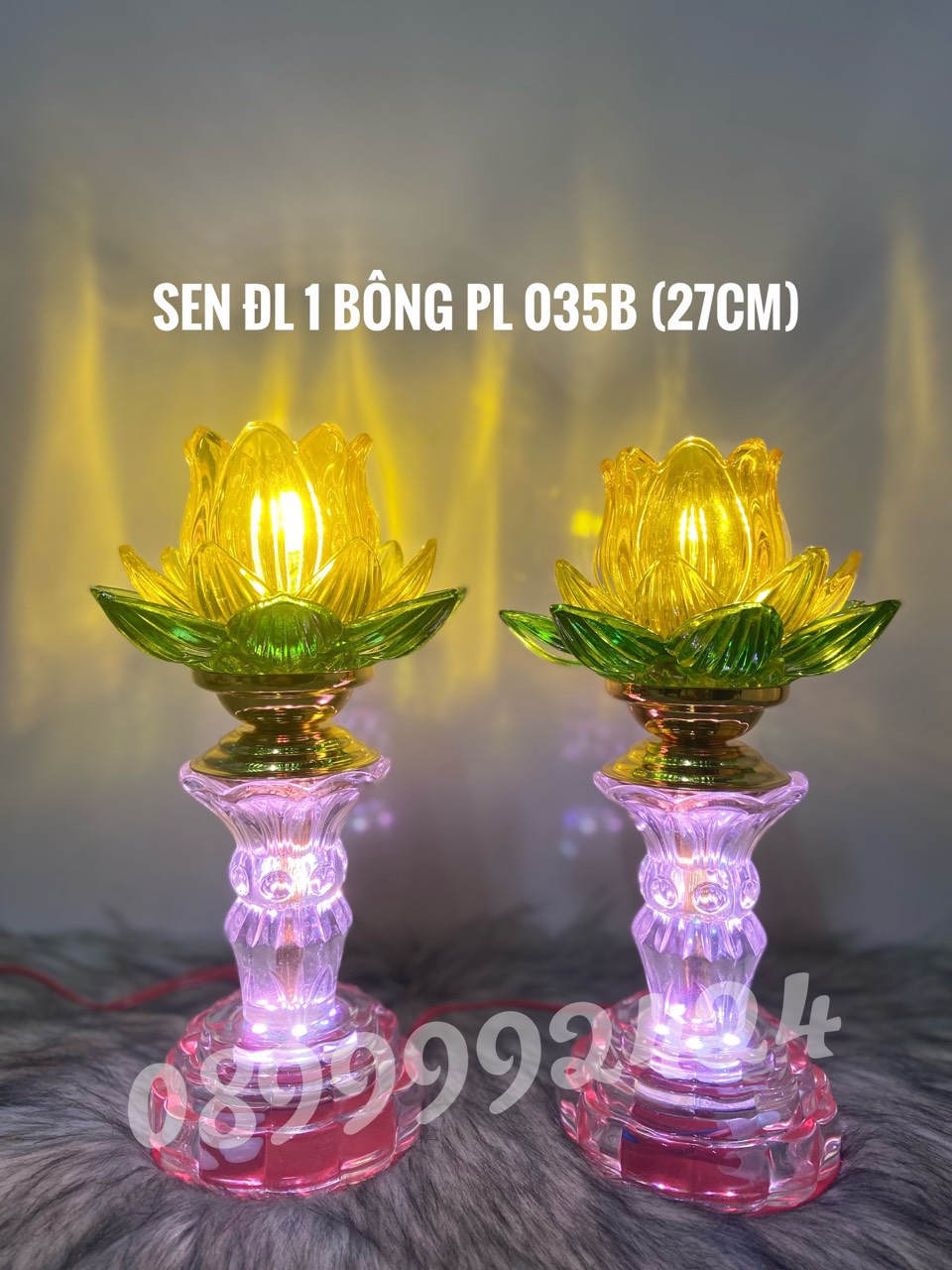 ĐÈN THỜ PHA LÊ CAO CẤP 035B 1 CẶP