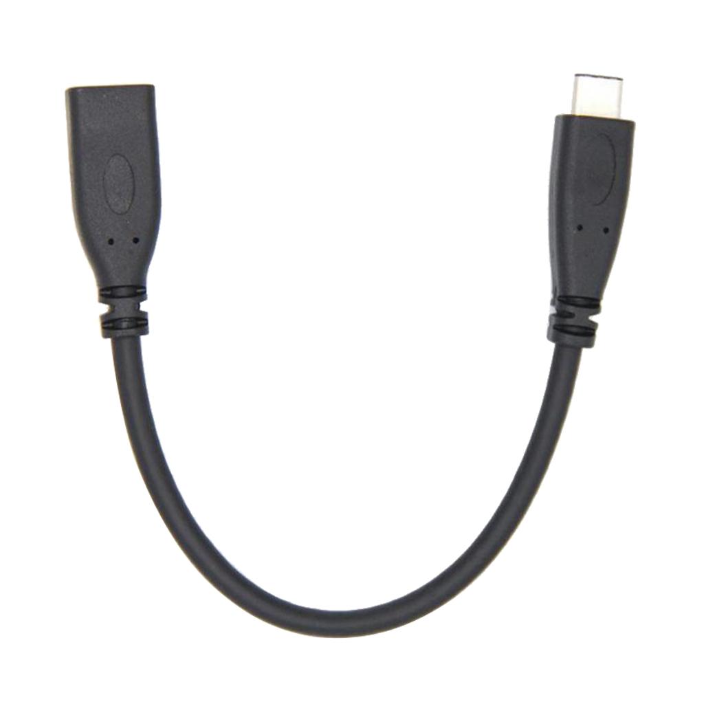 USB 3.1 Type C Extender Cord Nam To Female 10Gbps Sạc Và Đồng Bộ Hóa