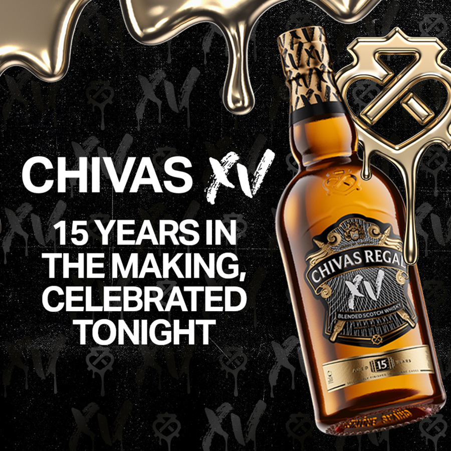 Bộ sản phẩm rượu Chivas XV 700ml