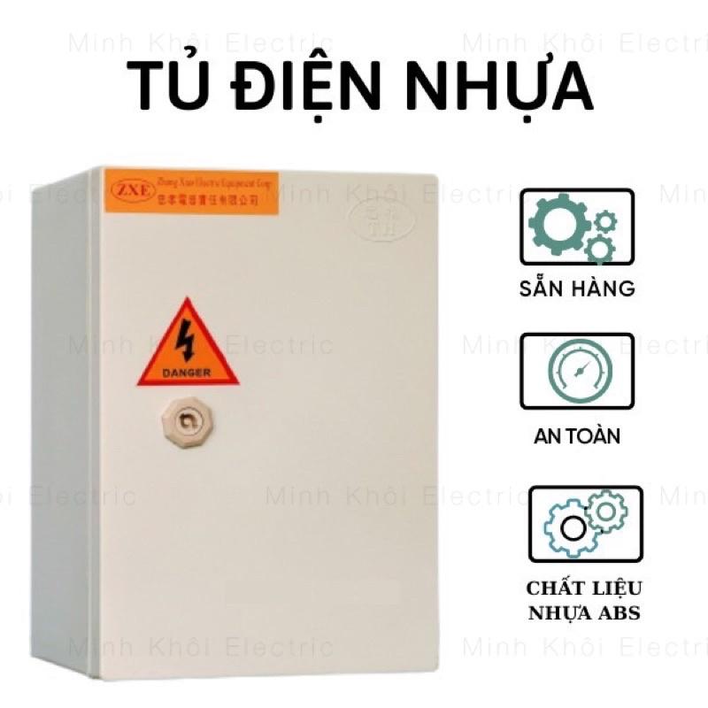 Vỏ Tủ Điện Nhựa Chống Nước Đủ Loại, tủ điện công nghiệp