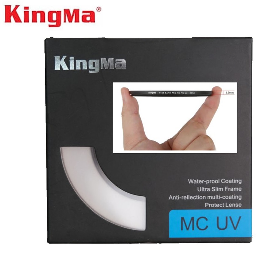 Kính lọc Filter Kingma MC UV, Hàng chính hãng