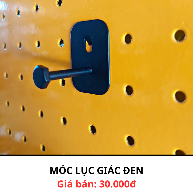 Móc treo lục giác Dola Home treo móc khóa, tai nghe, vật dụng làm việc công dụng đa năng - Phụ kiện bảng Pegboard