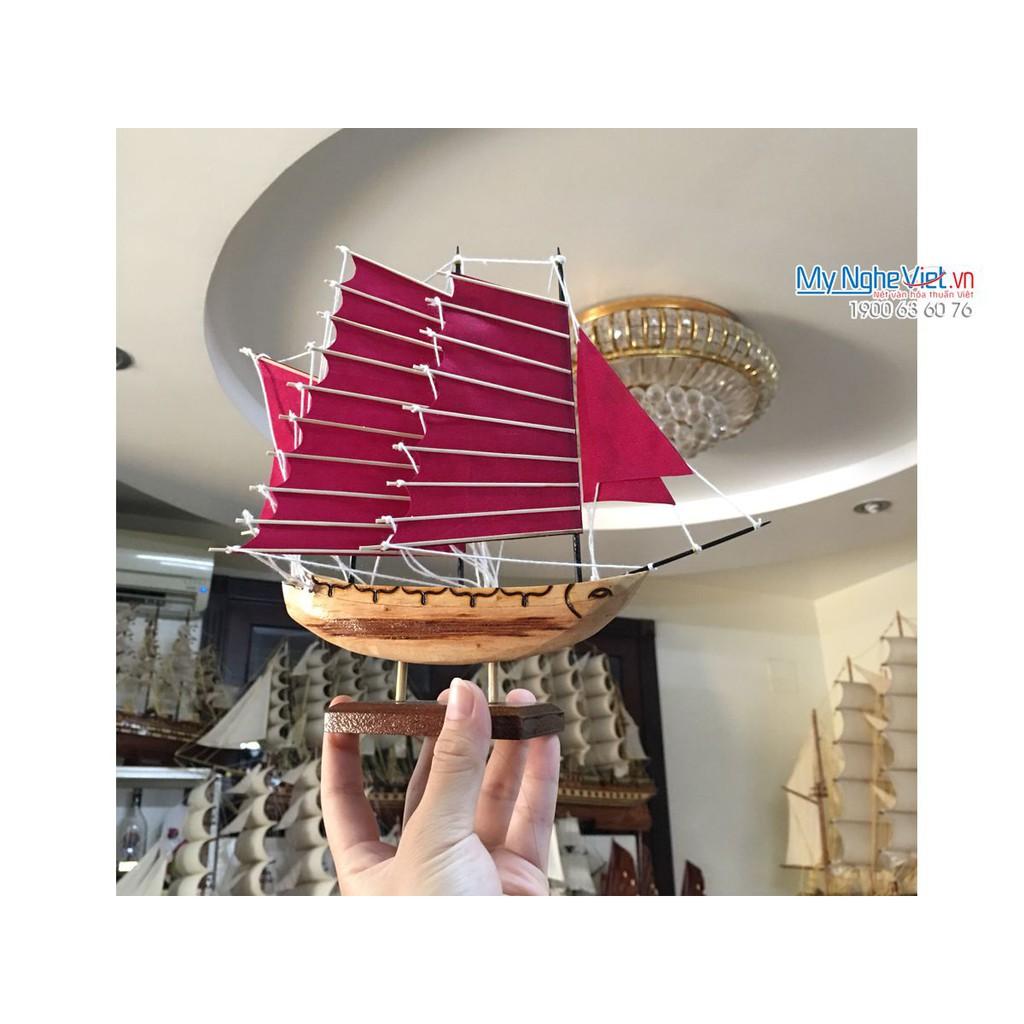Mô Hình Thuyền Hạ Long - Mô hình thuyền rồng nhỏ 20cm MNV-TB16/20