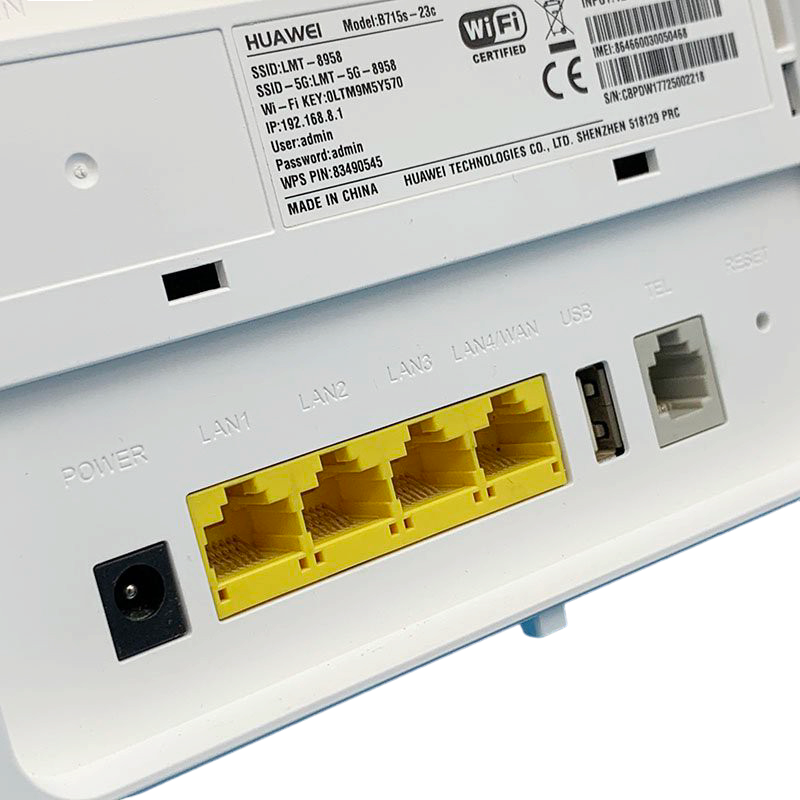 Bộ Phát Wifi 4G LTE Cat9 – Huawei B715 Hai Băng Tần 2.4ghz và 5ghz, Tốc Độ 450Mbps hàng nhập khẩu