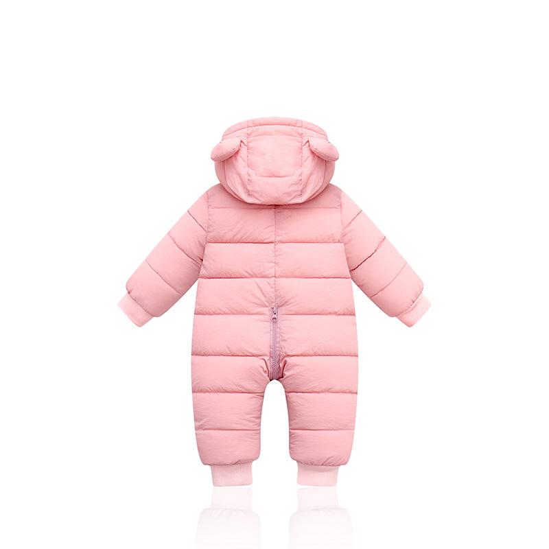 LZH Trẻ Mùa Đông Bộ Áo Liền Quần Cho Bé Snowsuit Trẻ Sơ Sinh Bé Trai Bé Gái Romper Áo Liền Quần Cho Bé Ấm Áp Jumpsuit Quần Áo Sơ Sinh Giáng Sinh Trang Phục