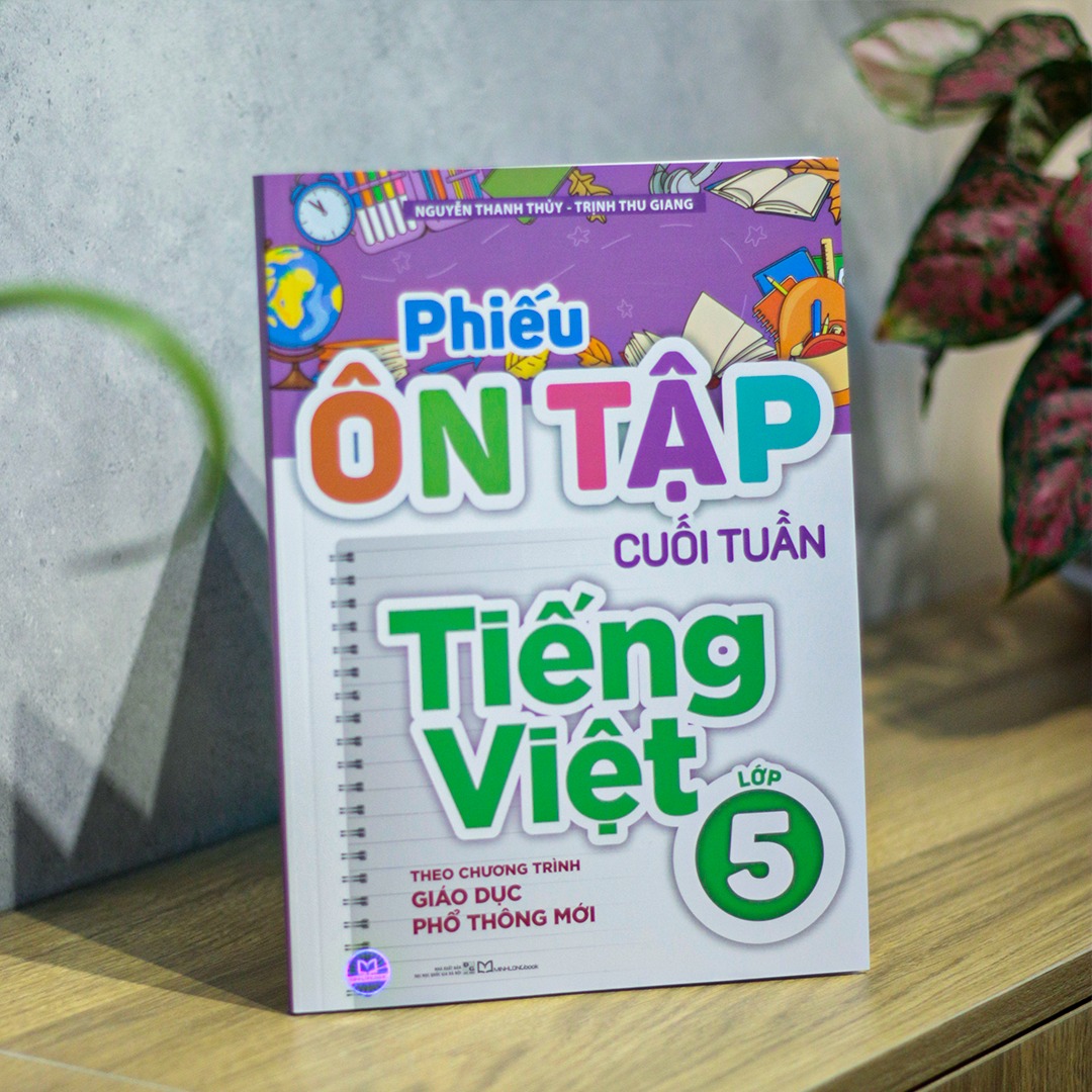 Sách: Combo Tuyển Chọn Những Bài Văn Miêu Tả Lớp 5 + Phiếu Ôn Tập Cuối Tuần Tiếng Việt Lớp 5