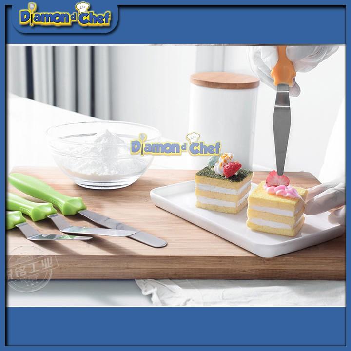 Bộ 3 dao chà láng mini trang trí bánh tiện lợi