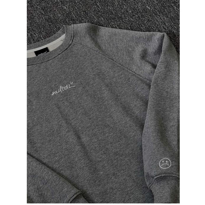 Áo sweater SADBOIZ Lowkey Gray