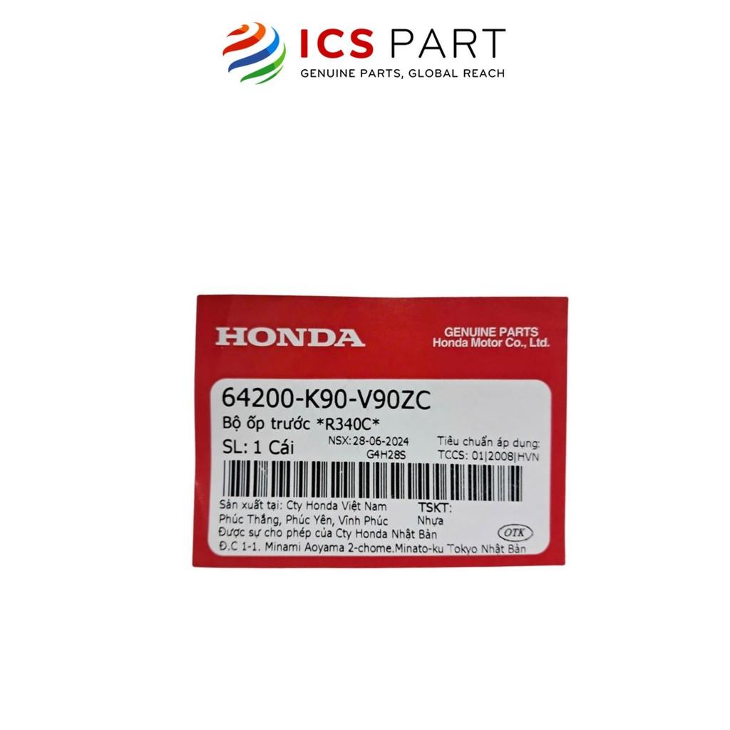 Bộ Mặt Nạ Trước (Quây Mặt Nạ) HONDA Wave Rsx 110 2018 Đỏ Tươi R34C (Có Tem) (64200K90V90ZC)