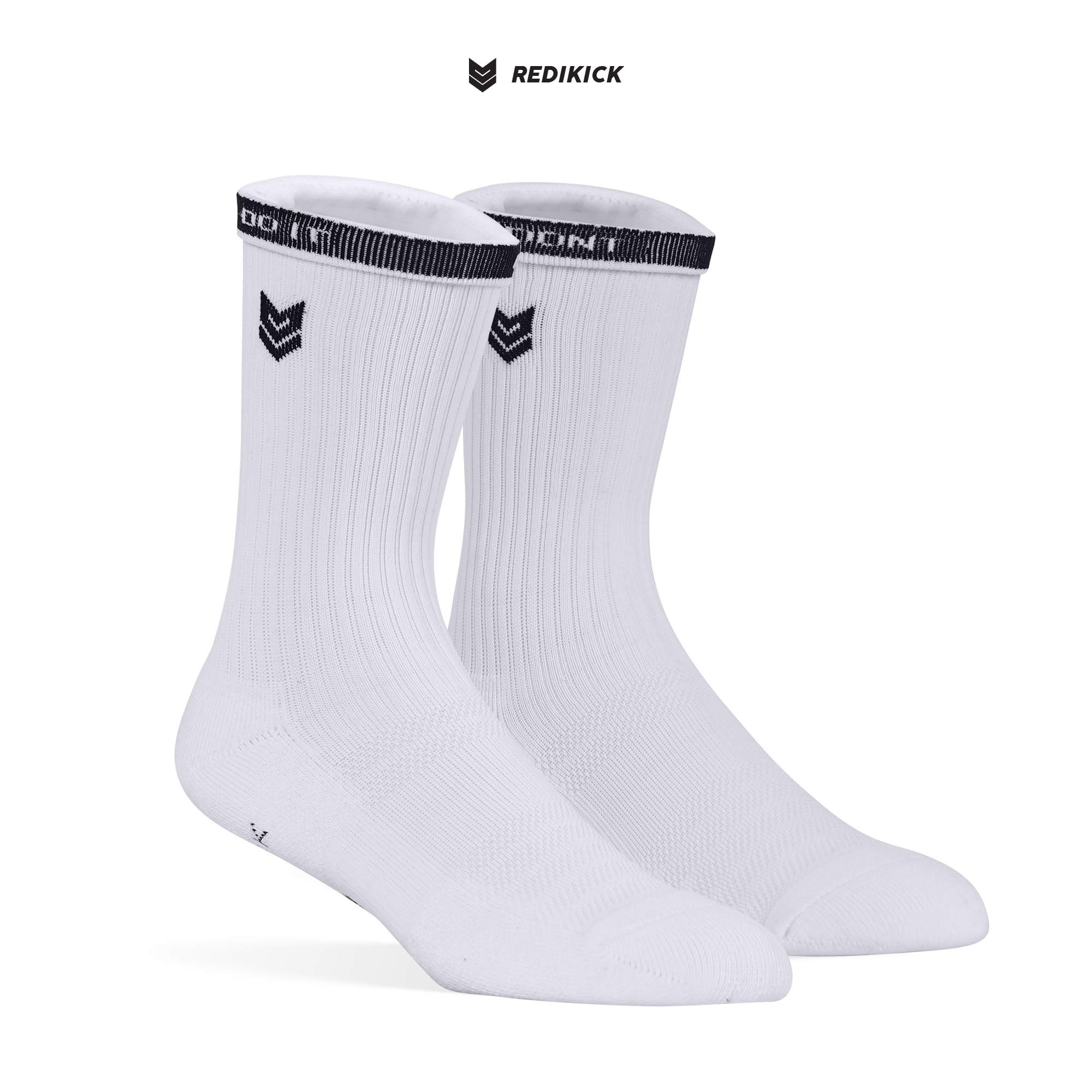 Tất Thể thao Redikick Dont Quit Do It Cotton Cổ cao Có đệm Chống hôi chân vớ bóng rổ bóng đá chạy bộ Gym