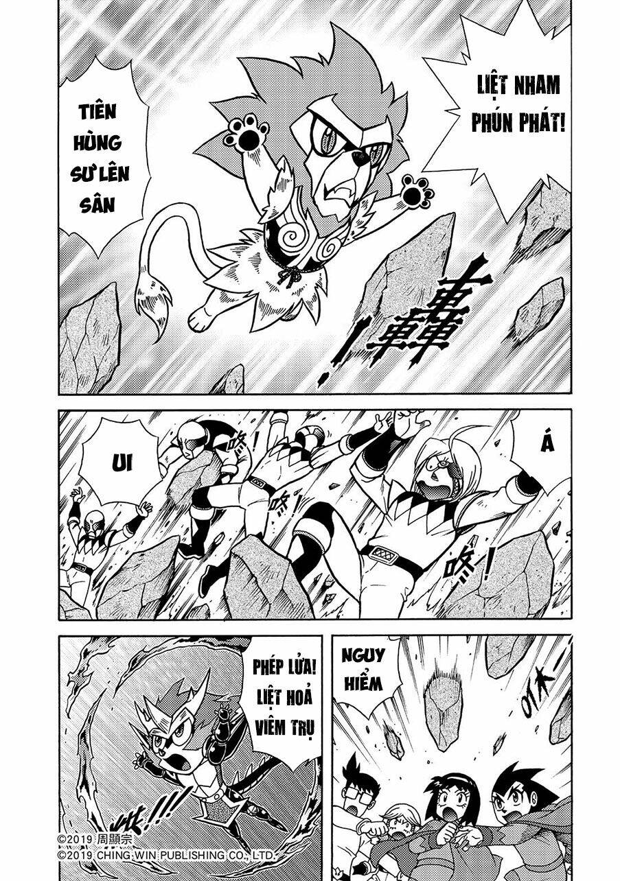 Hiệp Sĩ Giấy A chapter 14.1 3