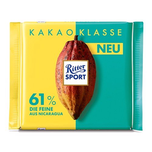 Sô cô la chocolate Ritter Sport Nhập Khẩu Đức -100gr