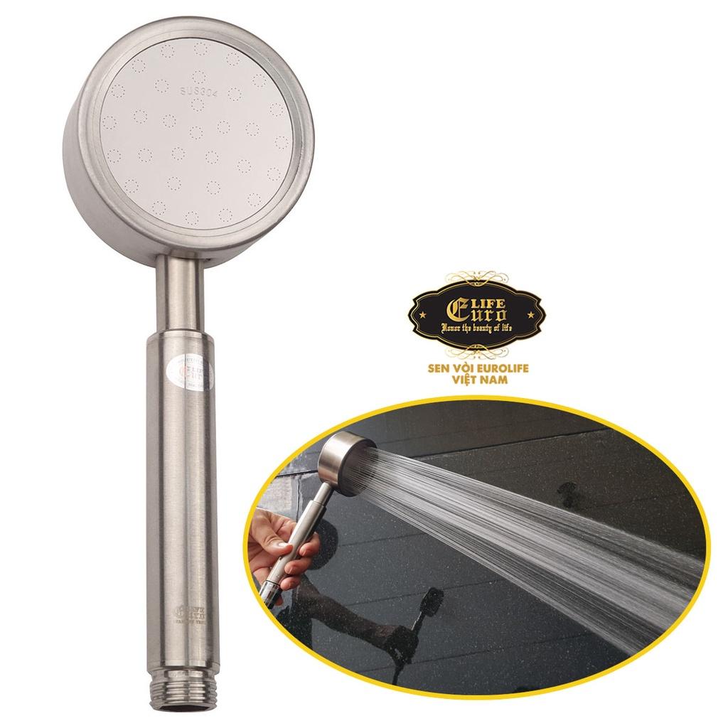 Tay sen siêu tăng áp INOX SUS 304 Eurolife EL-H119 (Trắng vàng)