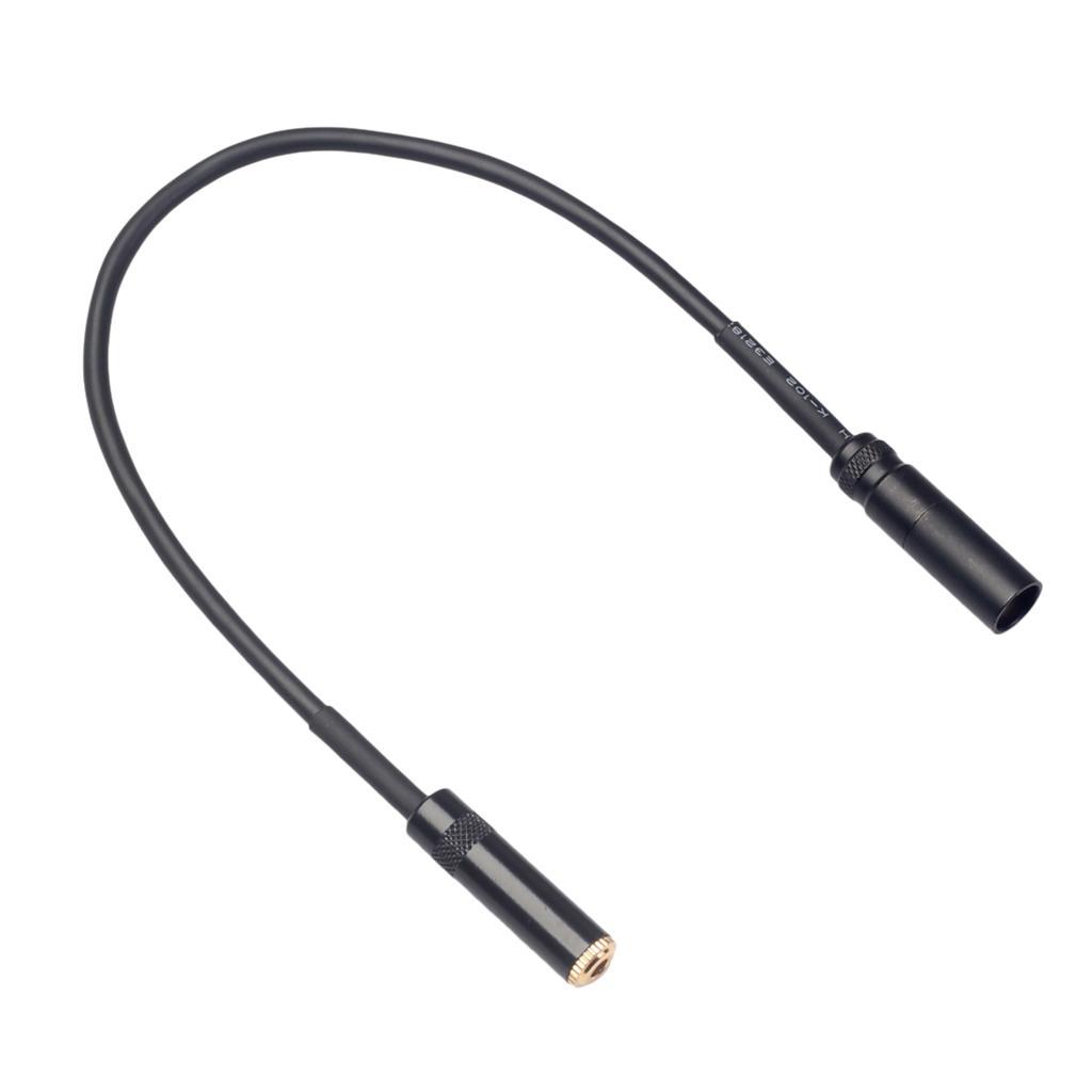 XLR Socket To 3.5 Mm Stereo Socket Cable | 0.1-2 Meters