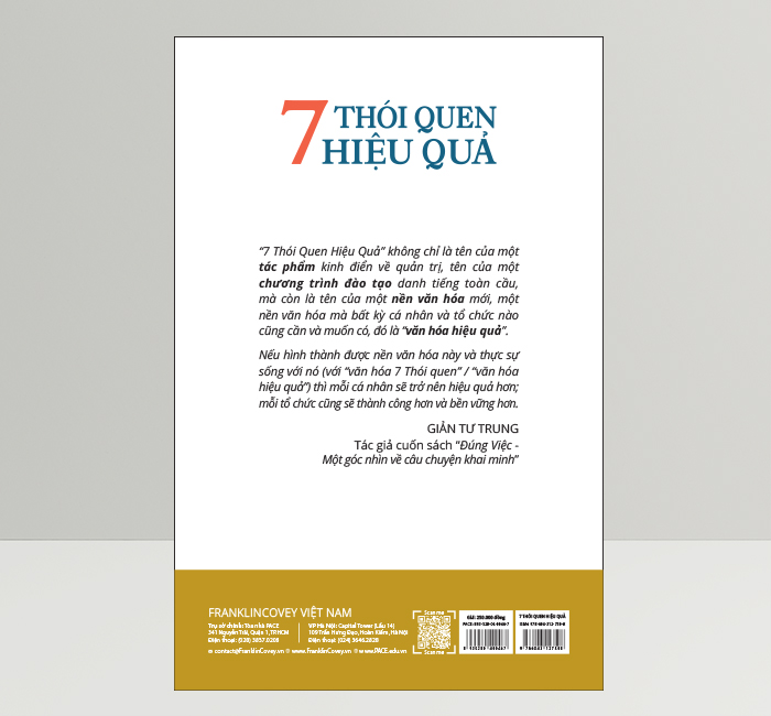 7 Thói Quen Hiệu Quả (The 7 Habits Of Highly Effective People)